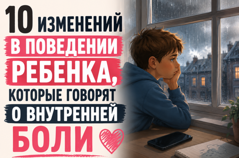 Если ребенок резко изменился: 10 признаков, которые могут говорить о душевной боли