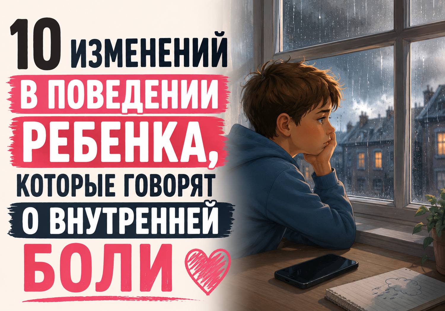 Если ребенок резко изменился: 10 признаков, которые могут говорить о душевной боли