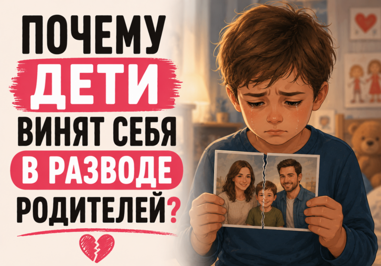 Почему дети винят себя в разводе родителей