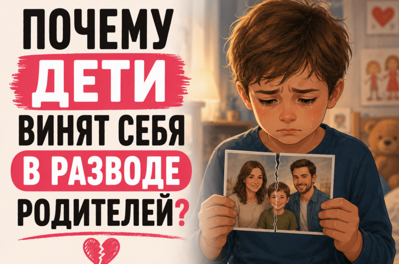 Почему дети винят себя в разводе родителей