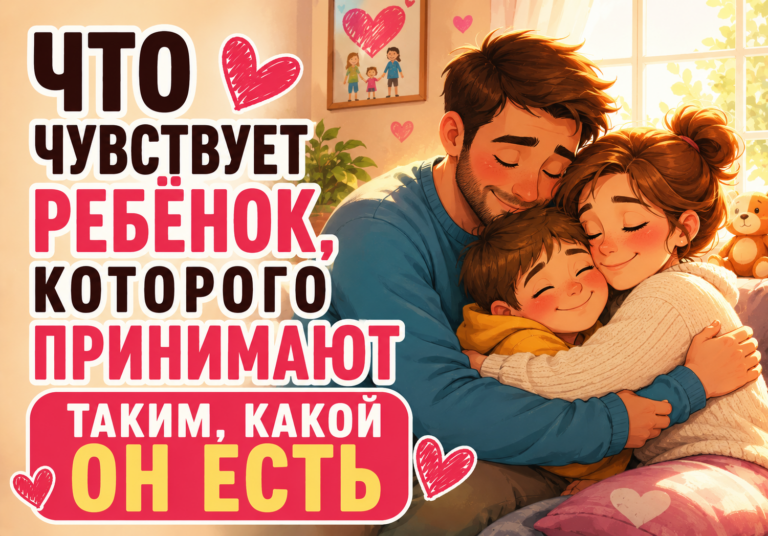 Что чувствует ребенок, которого принимают таким, какой он есть