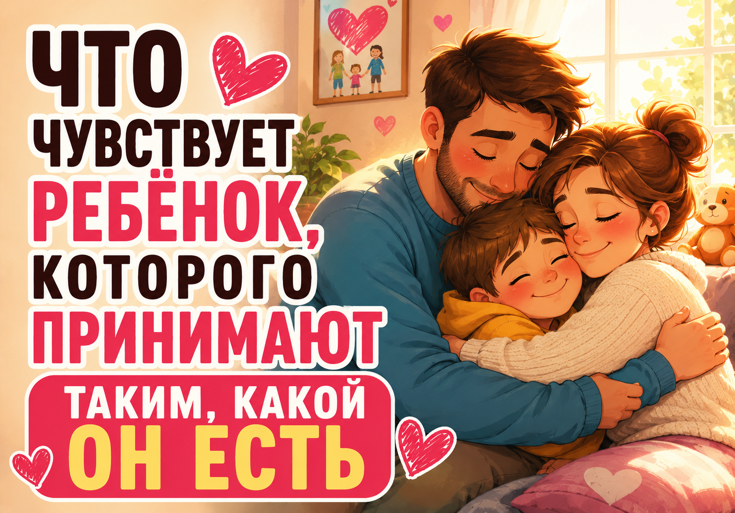 Что чувствует ребенок, которого принимают таким, какой он есть