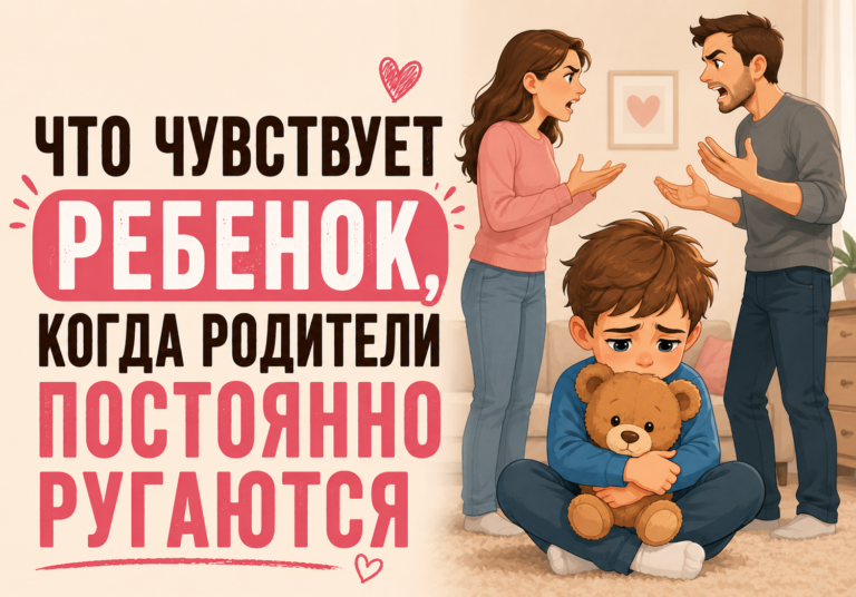 Что чувствует ребенок, когда родители постоянно ругаются