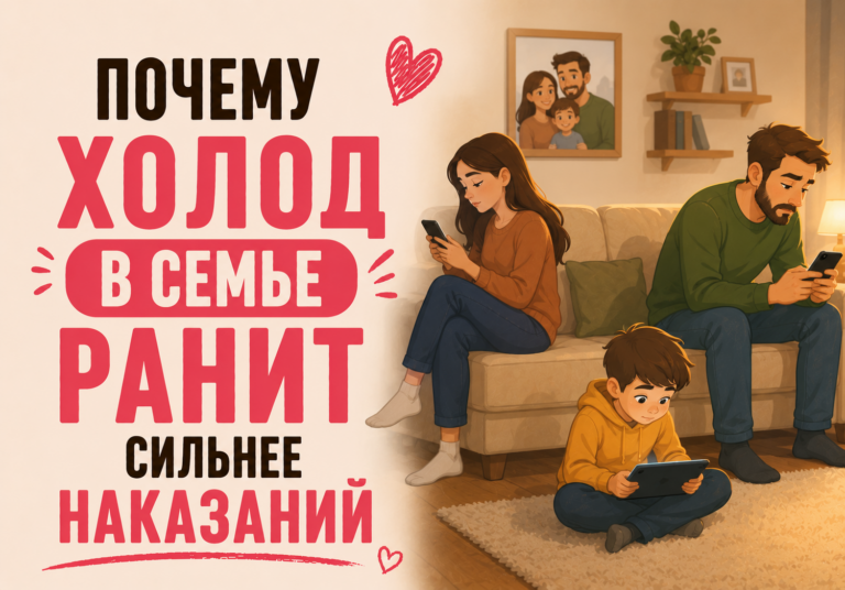 Почему холод в семье ранит сильнее наказаний: скрытая боль эмоционального отвержения