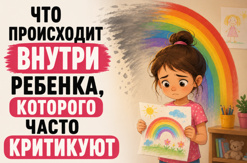 Что происходит внутри ребенка, которого часто критикуют
